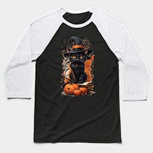 Little Halloween Enchantress Baseball T-Shirt